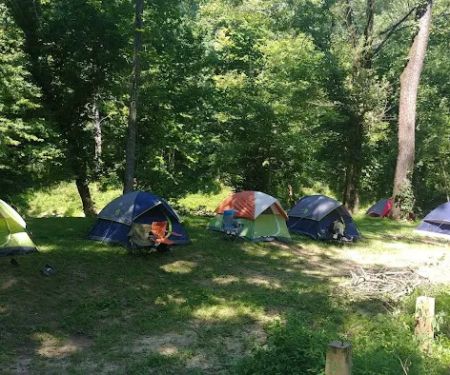 Old Mill Canoe Rental's Blue River Retreat- Primitive Camping