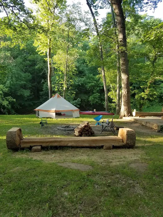 Old Mill Canoe Rental's Blue River Retreat- Primitive Camping Picture 9