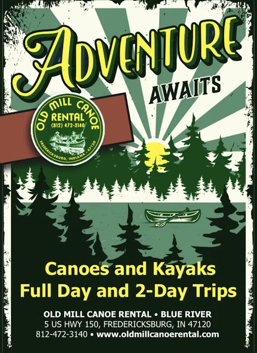 Old Mill Canoe Rental's Blue River Retreat- Primitive Camping Picture 8