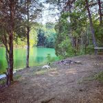 The campsite at Hunkerdown Hollow