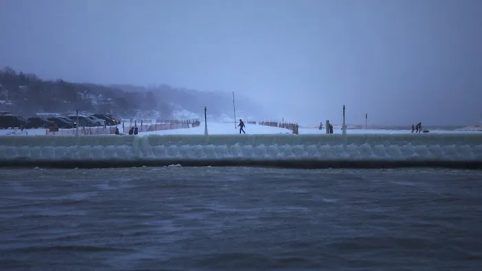 Grand Haven State Park Campground Parking Lot Picture 4