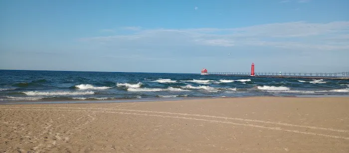 Grand Haven State Park Campground Parking Lot Picture 3