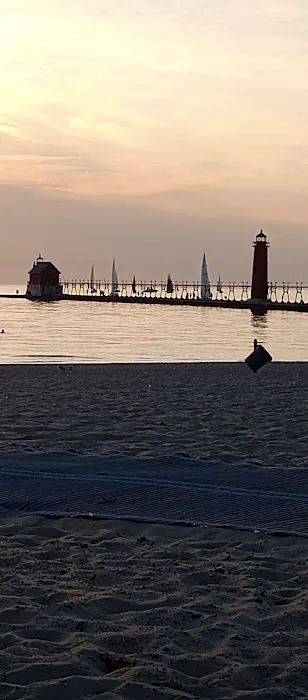 Grand Haven State Park Campground Parking Lot Picture 6