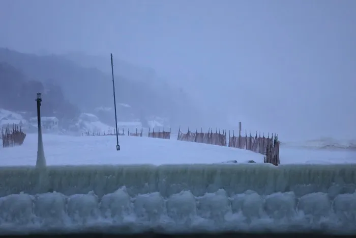Grand Haven State Park Campground Parking Lot Picture 7