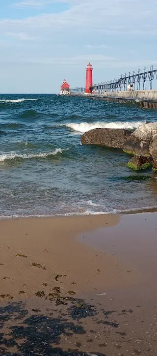 Grand Haven State Park Campground Parking Lot Picture 9