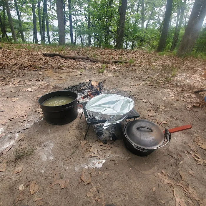 Hiawatha Beach Campsite, Owasippe Scout Reservation Picture 7