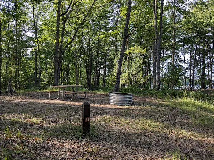 Lake Margrethe State Forest Campground Picture 6