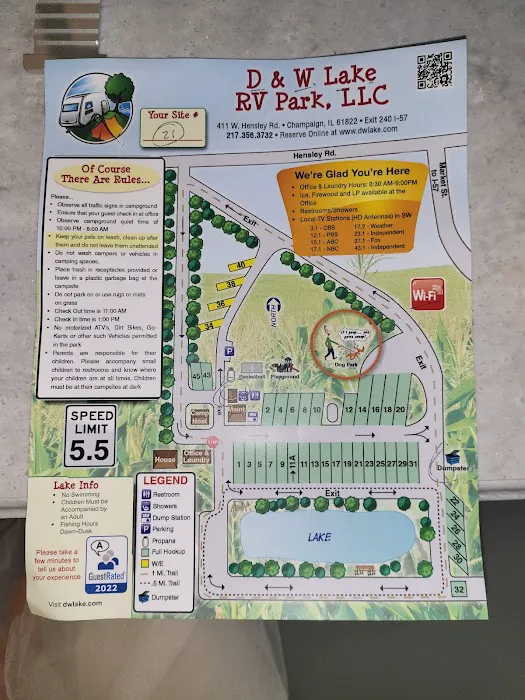 D & W Lake Camping & RV Park Picture 6