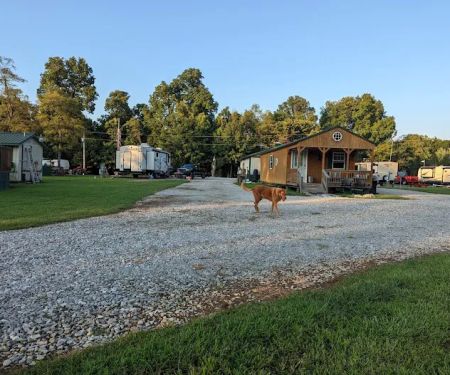 Camp Safe Haven/ Earthbound lodging