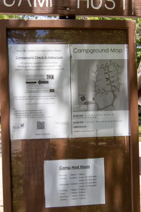 Friends Creek Conservation Area - Group Camping Entrance Picture 10