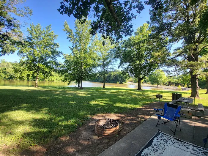 Harpeth River Bridge Campsite Picture 1