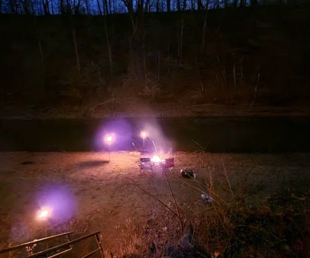 Riverfront private campground