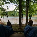 Campground on the lower Cumberland River