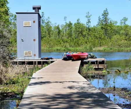 Monkey Lake Canoe Shelter