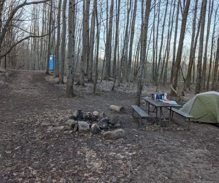 Pike Lake Backpacking Campsites