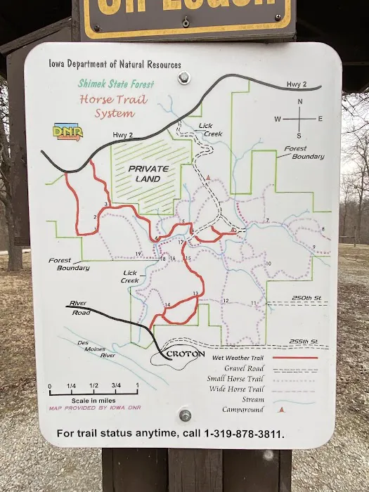 Shimek State Forest Equestrian Campground Upper Camp Picture 10