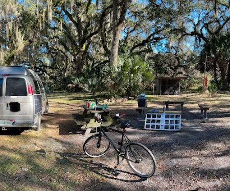 Lake George Barrs Hammock Campsite of St Johns River WMD
