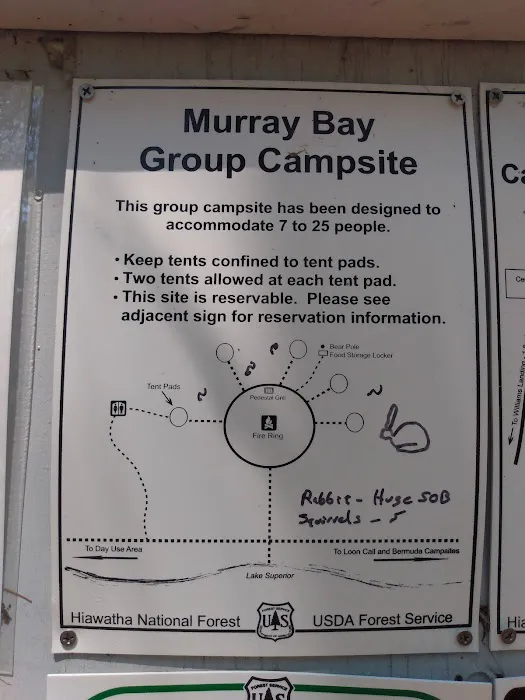 Murray Bay Group Campsite on Grand Island Picture 4