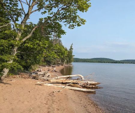 Channel Marker Campsite On Grand Island