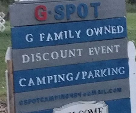 G Spot Discount Event Camping