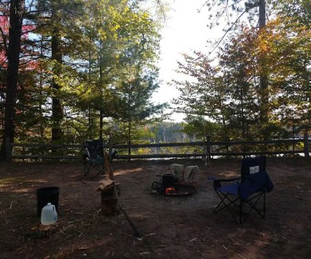 Swan Lake Campsite 1 and Boat Ramp