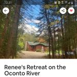 Renee's Retreat on the Oconte river