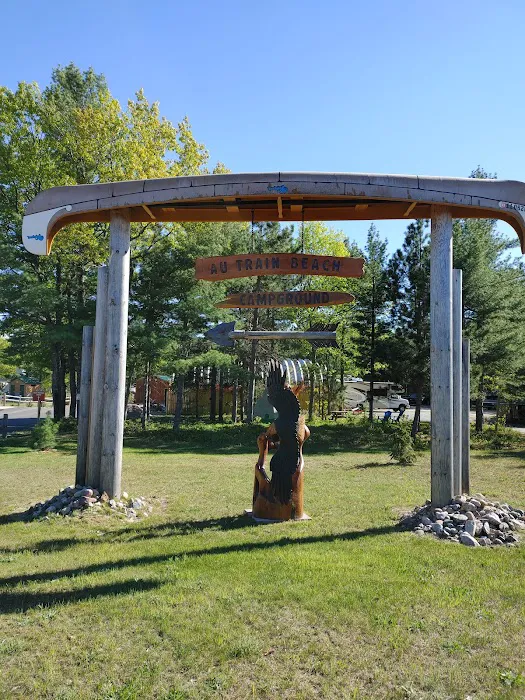 Au Train Beach Campground Picture 9