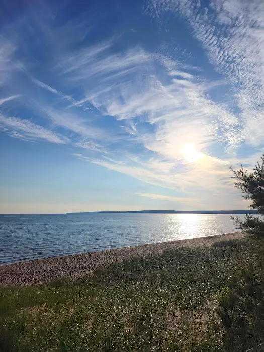 Au Train Beach Campground Picture 2