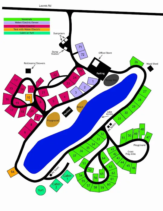 Diamond Lake Campground Picture 9