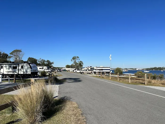 Camping Area at St Andrew's State Park Picture 8