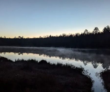 Indian Camp Lake campsite