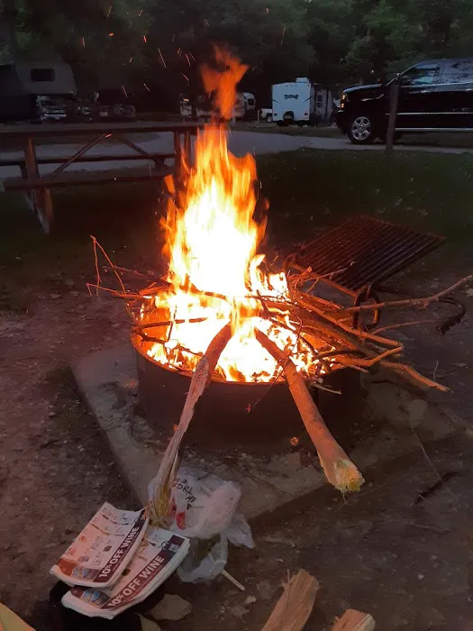 Walnut Woods State Park Campground Picture 3