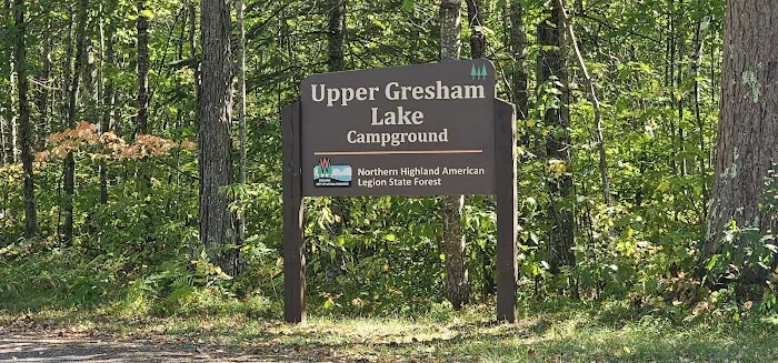 Upper Gresham Lake State Forest Campground Picture 2