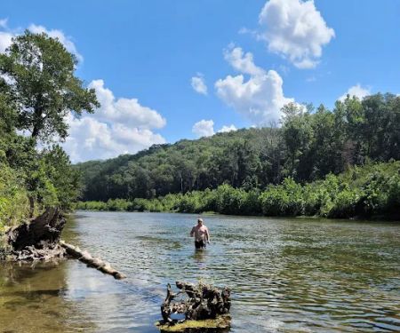 Patrick Bridge Access Campground Missouri department of conservation mdc