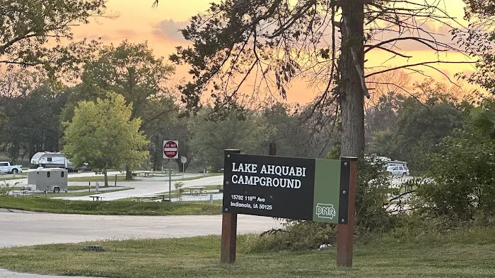 Lake Ahquabi State Park Campground Picture 5