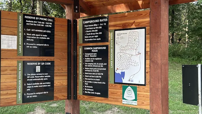 Lake Ahquabi State Park Campground Picture 3