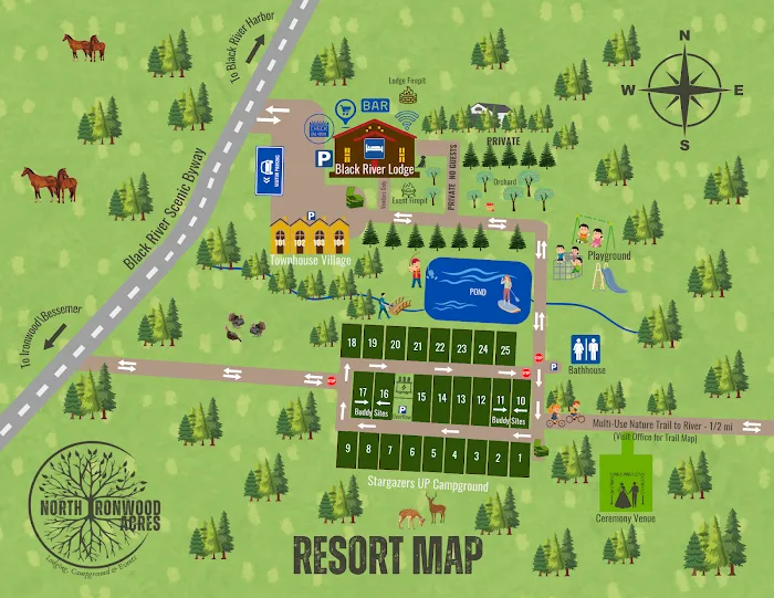 Stargazers U.P. Campground (at North Ironwood Acres) Picture 6