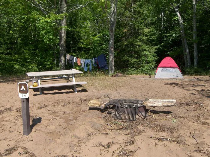 Stockton Island Watercraft Campground Picture 4