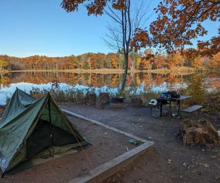Black Bass Lake Backpacking Site