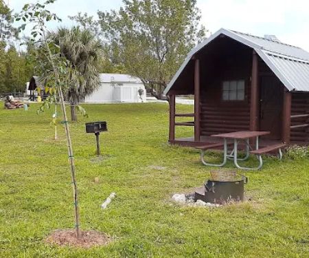 Cabin 2 on PRIM Loop in Oleta River State Park