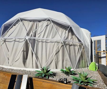 Moonlit Glamping Luxury Geodomes