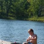 Gulch Lakes Trailhead for the North Country National Scenic Trail