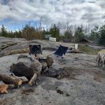 Quadga Lake east camp site