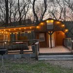 Running water rental cabins