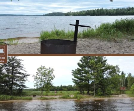 HB Northwest Arm Beach S20 Houseboat Campsite