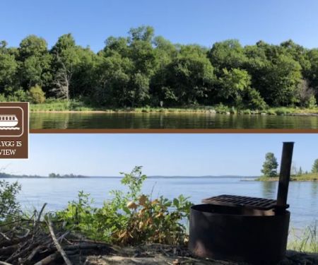 HB Trygg Island View K43 Houseboat Campsite