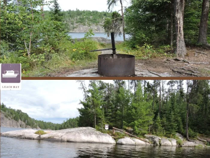 HB Leach Bay S22 Houseboat (Rock Landing) Campsite Picture 1