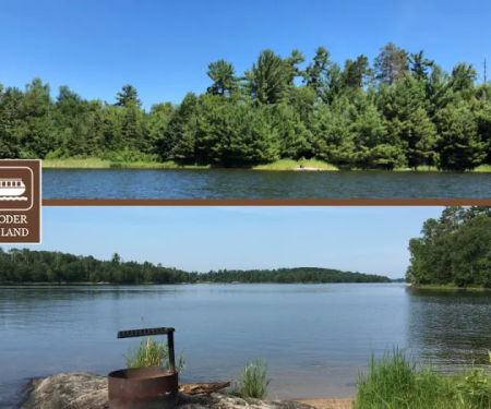 HB Yoder Island K37 Houseboat Campsite