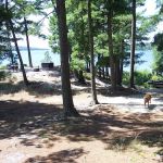 HB Round Bear Island K28 Houseboat Campsite