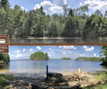 HB Mitchell Bay N21 Houseboat Campsite